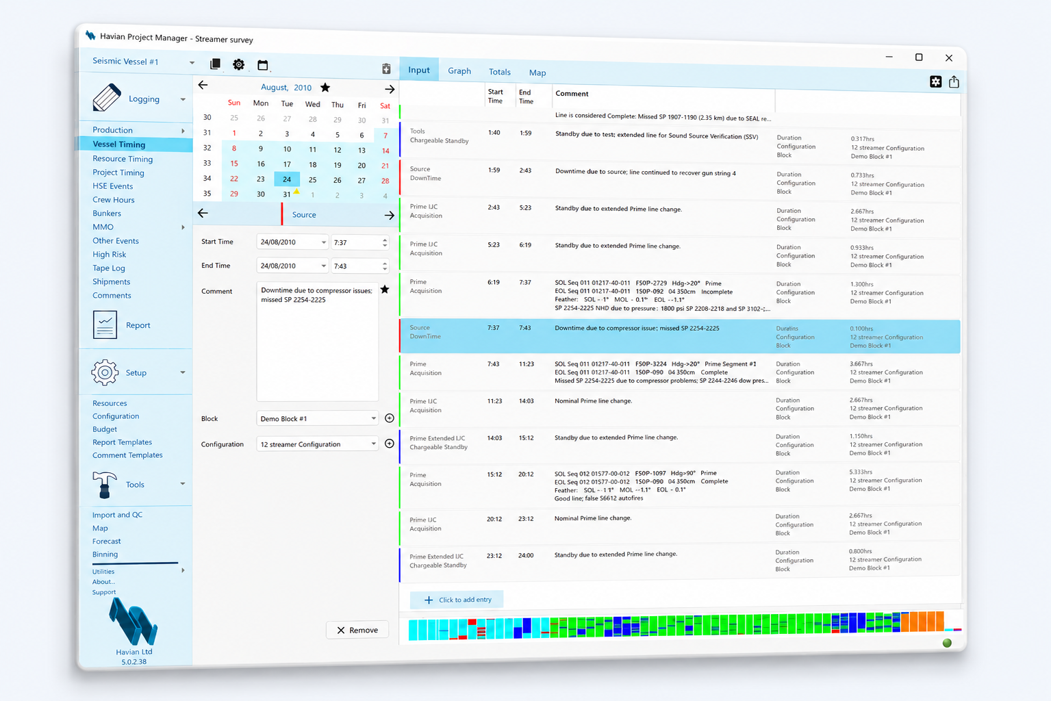 Havian Project Manager desktop app screenshot
